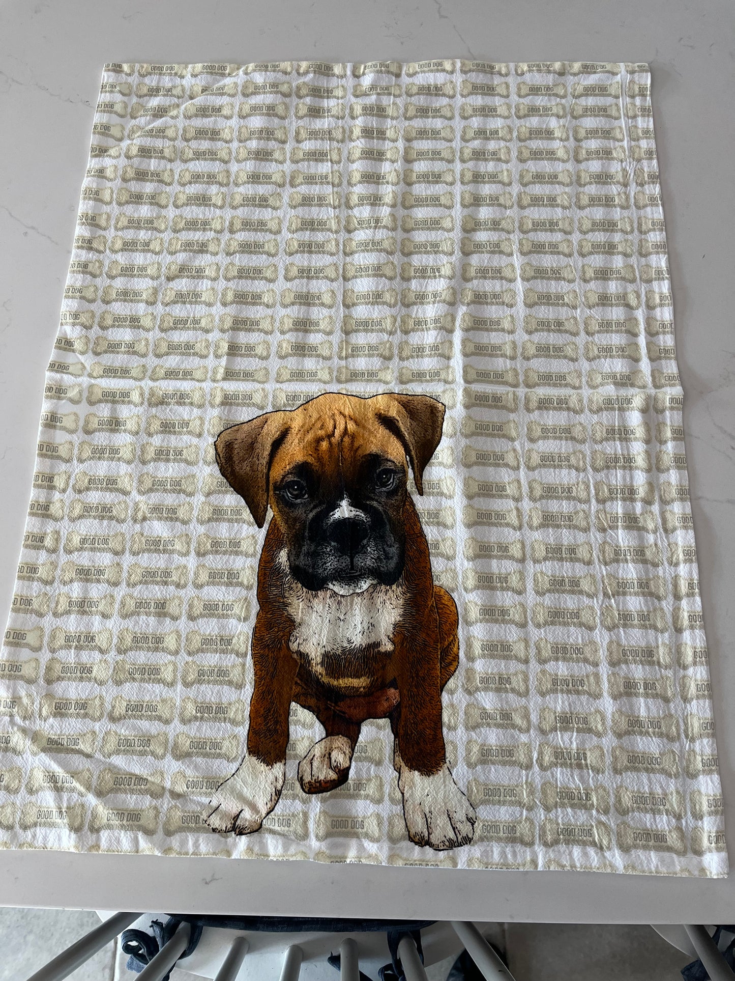 Boxer towel