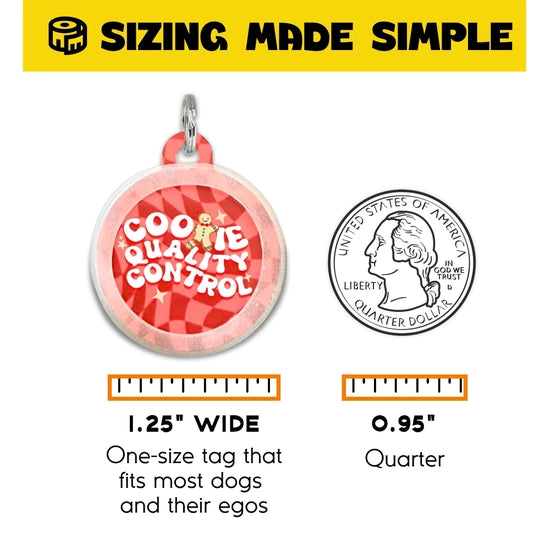 HOLIDAY COLLAR CHARM - COOKIE QUALITY CONTROL