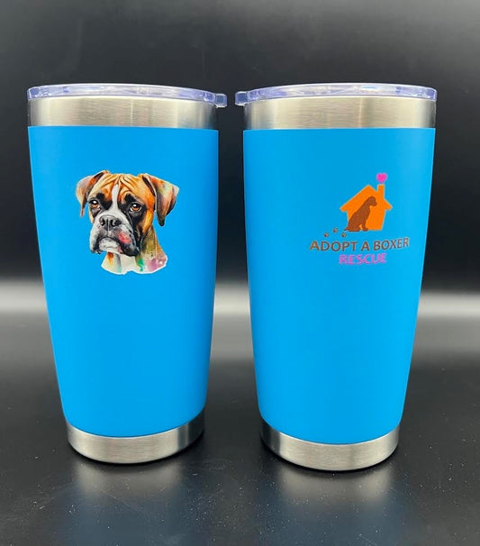 20 oz Stainless Steel Tumbler Blue