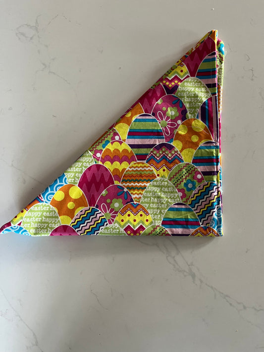 Hand sewn Easter bandana