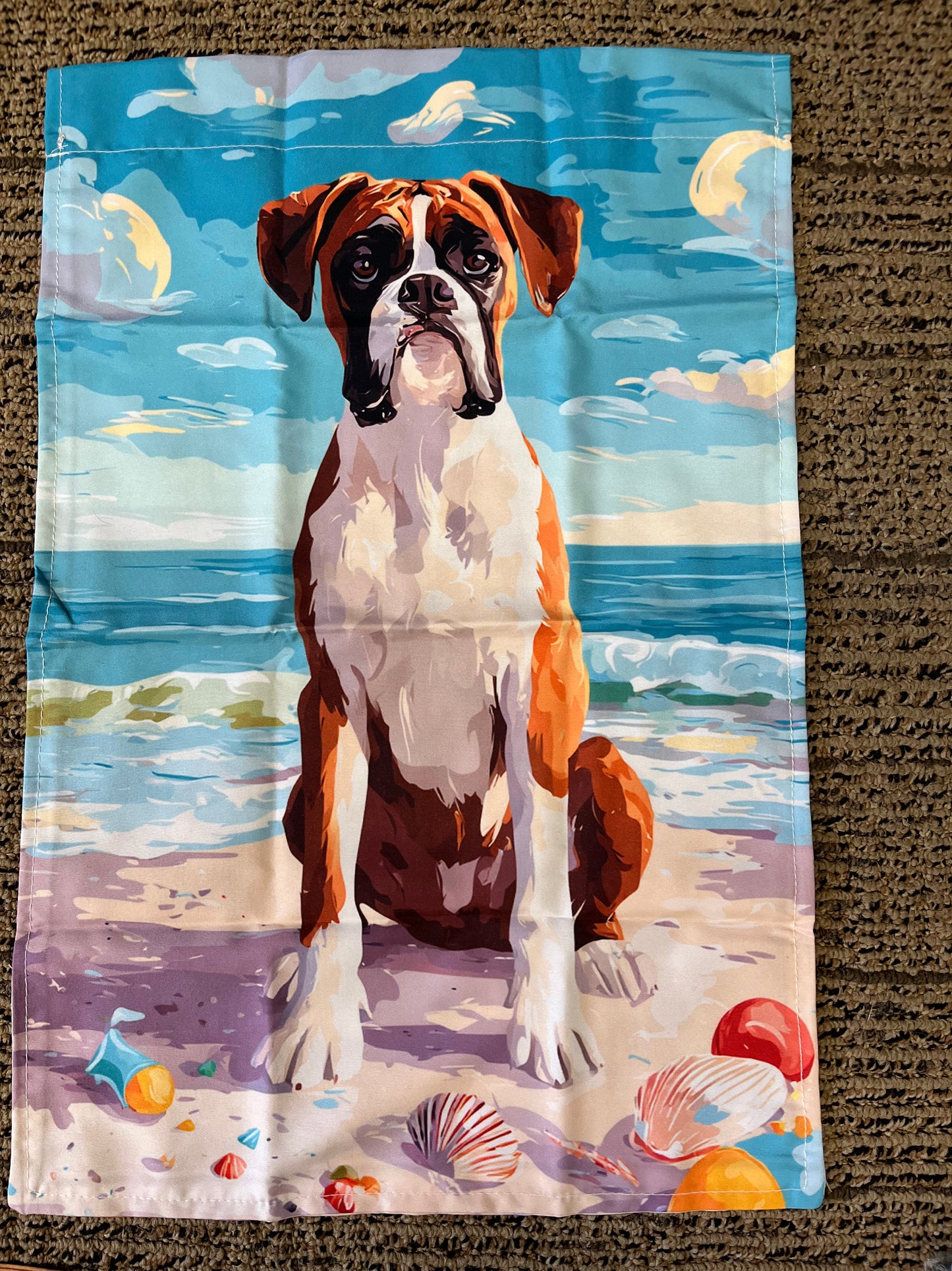 Summer beach flag