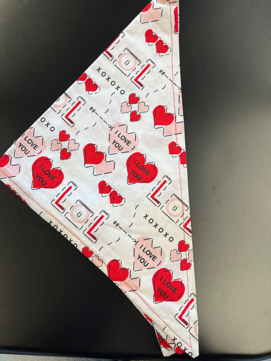 I❤️You bandana