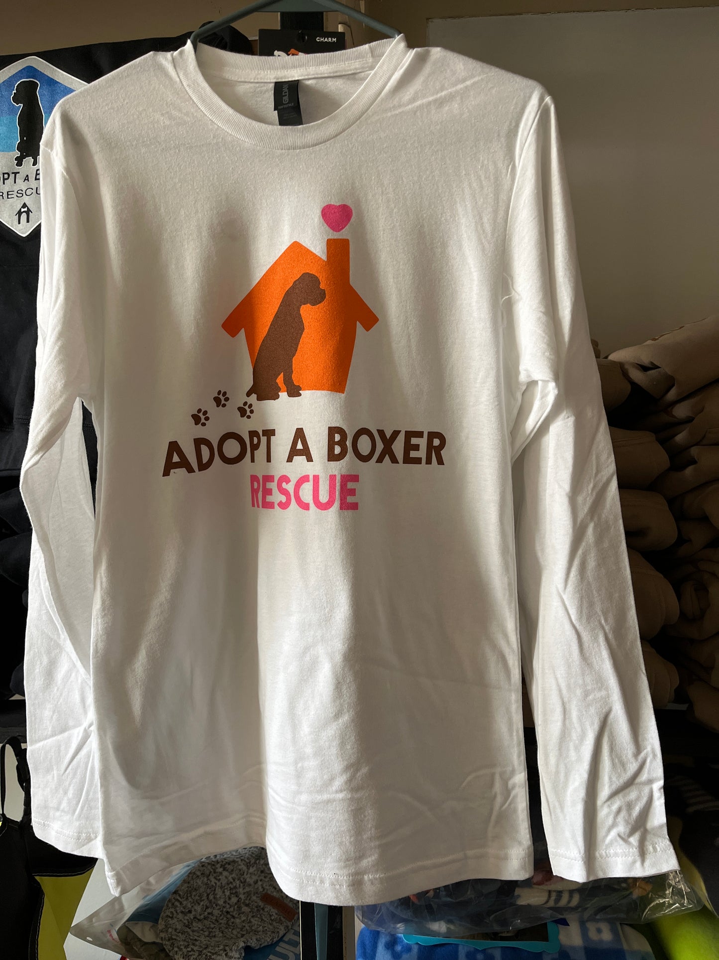 Long sleeve soft style logo T