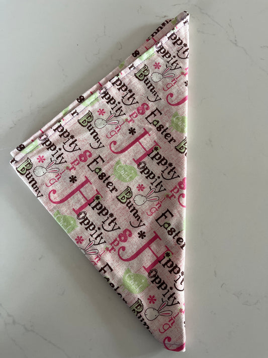 Hand sewn Easter bandana