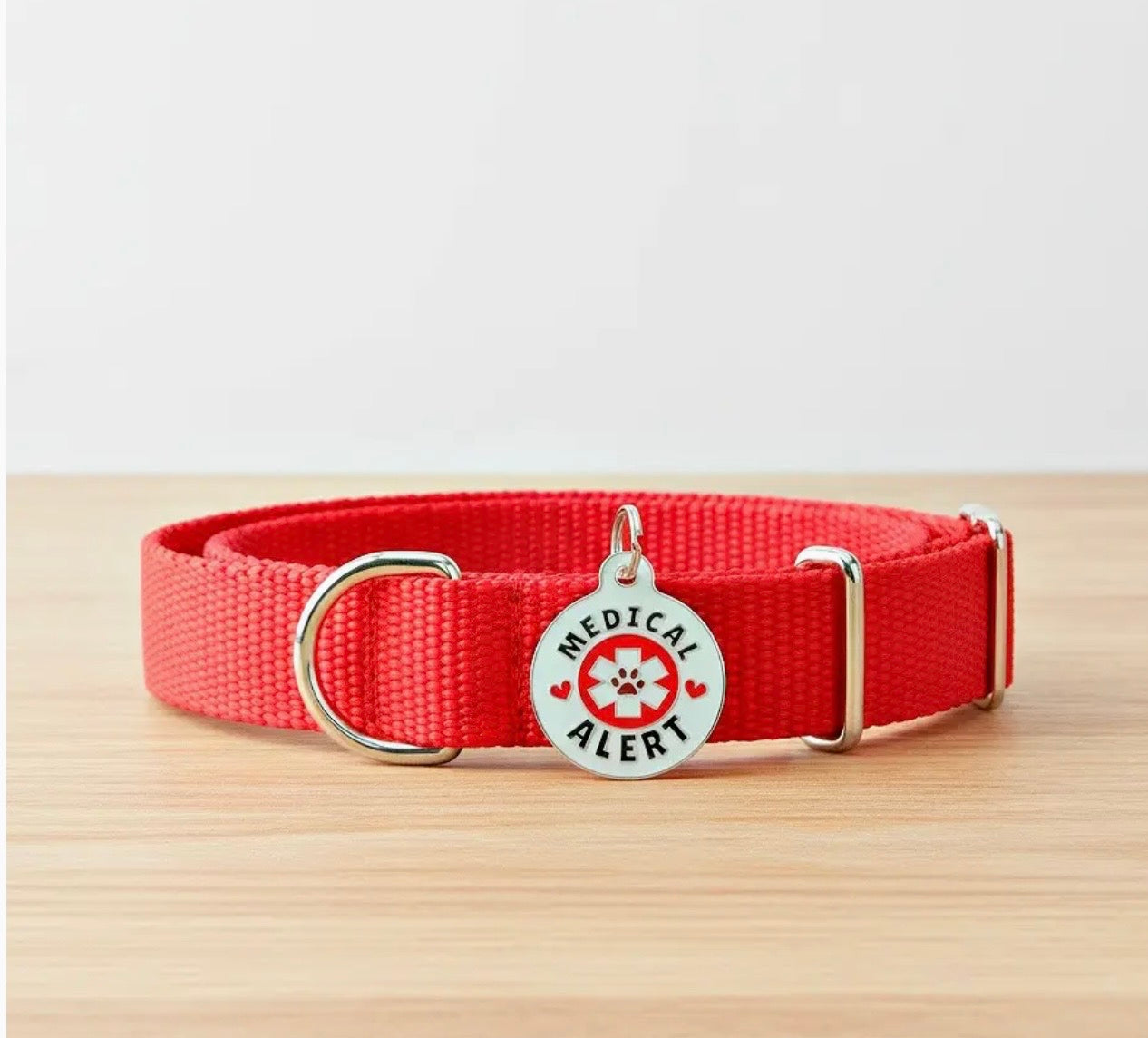 NEW ITEM MEDICAL ALERT Bad Dog Tag (QR coded)