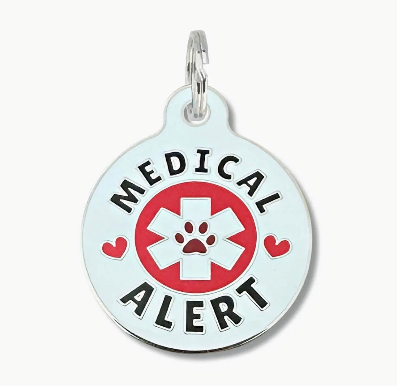 NEW ITEM MEDICAL ALERT Bad Dog Tag (QR coded)