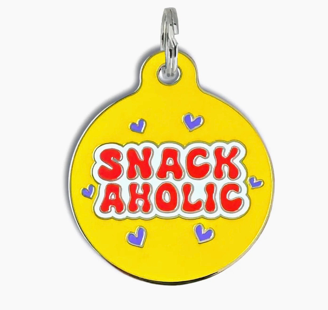 NEW ITEM SNACK AHOLIC Bad Dog Tag (QR coded)